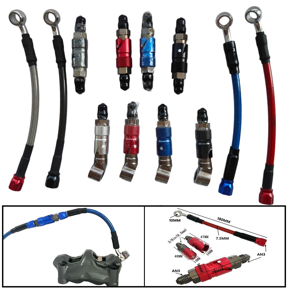 Motorcycle AN3 Quick Connect B - Brake Line Motorcycle ulasan dan harga