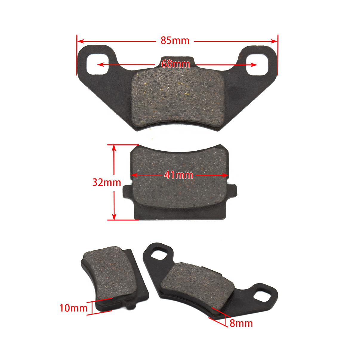 Disc Caliper Brake Pads Shoes  - Brake Pads Bike ulasan dan harga