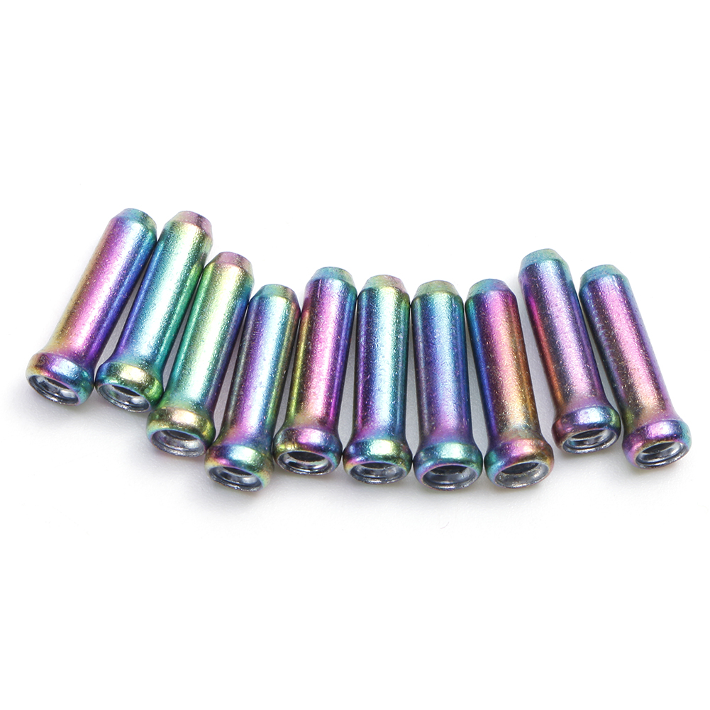 20pcs Bike Wire End Caps Alumi - Motorcycle Brake Cable ulasan dan harga